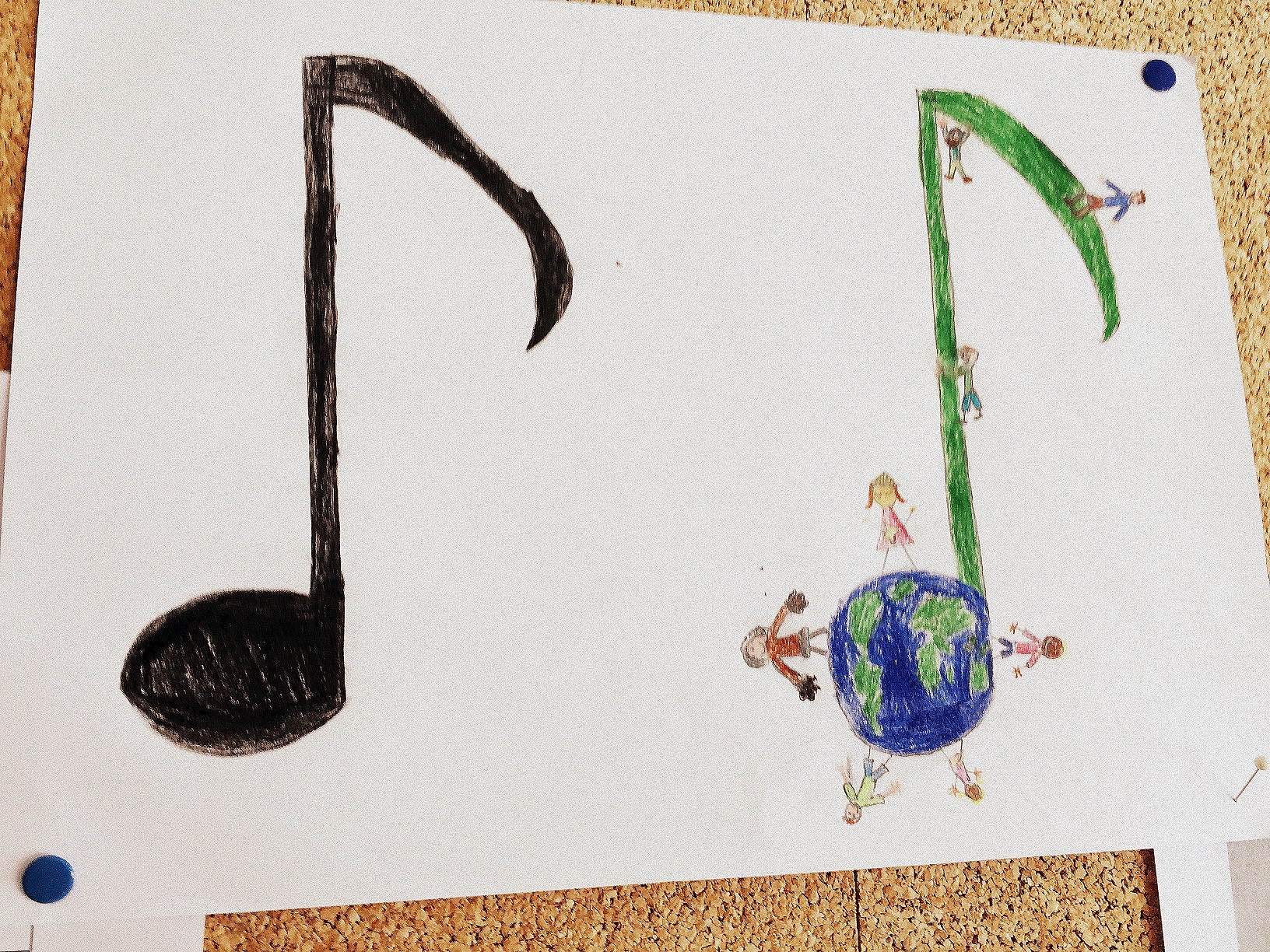 Kinder brauchen Musik Kinderbild aus Milland