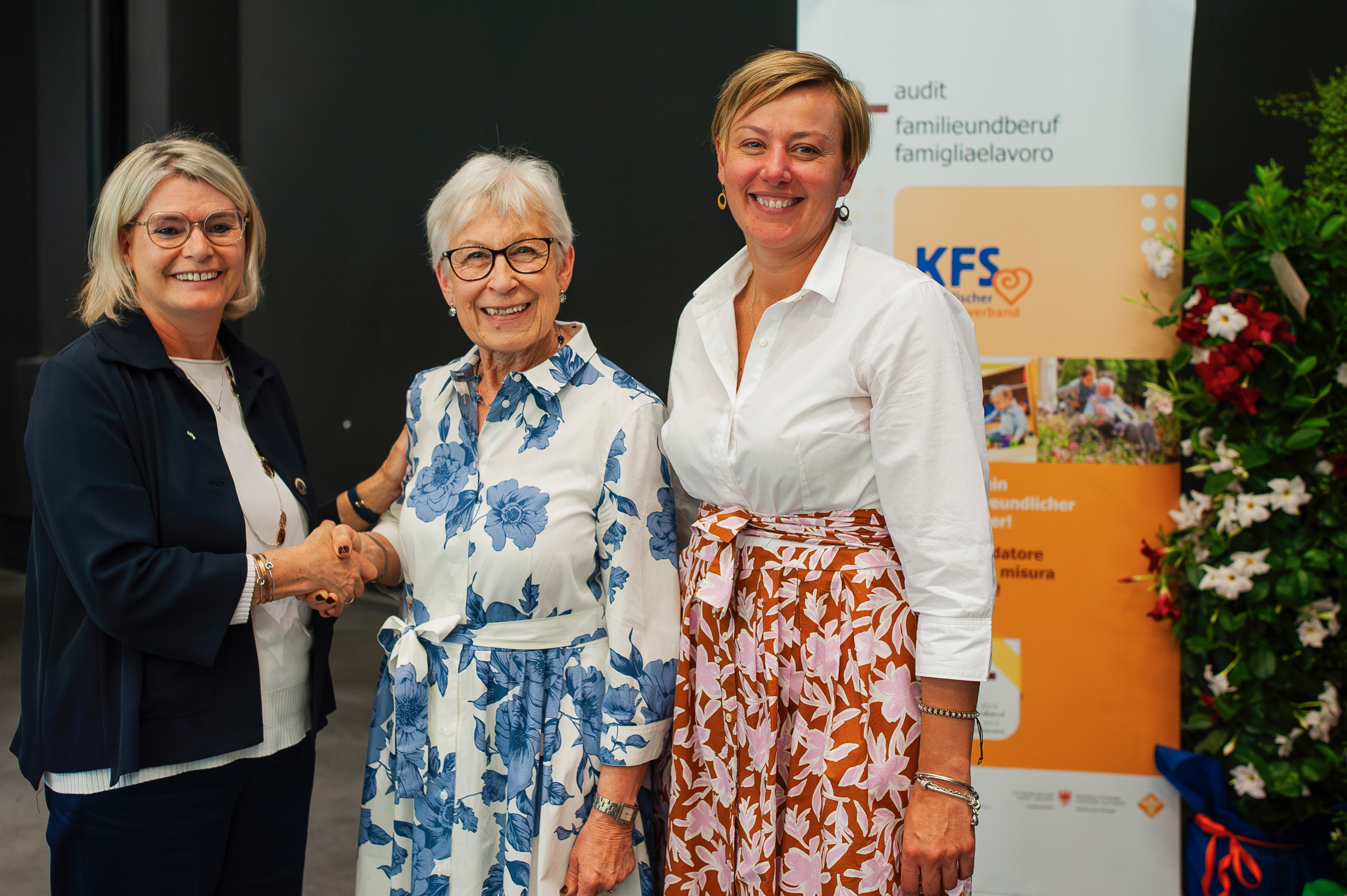 vo li Sieglinde Aberham Angelika Mitterrutzner Samantha Endrizzi Foto KFS Tessaro