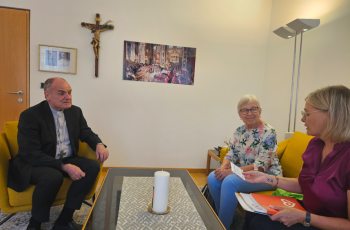 KFS-Präsidentin beim Bischof
