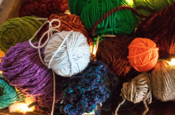 Stricken für einen guten Zweck